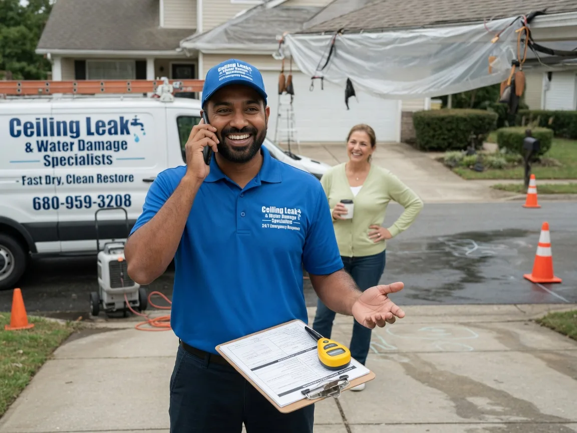 Ceiling Leak Cleanup Centenary, SC FAQs